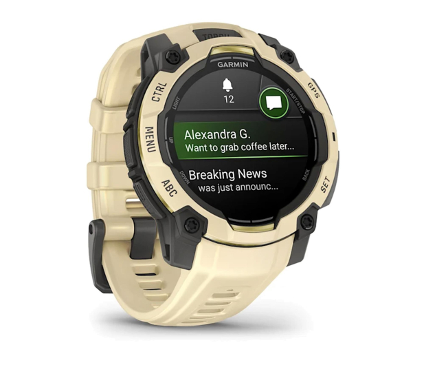 Garmin Instinct 3 AMOLED 45mm Citrine - 1516513 - zdjęcie 3